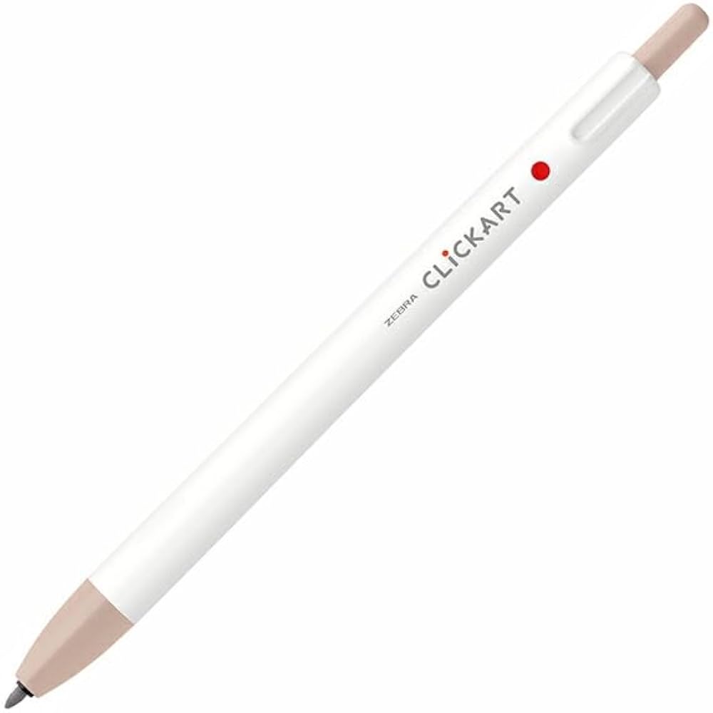 Zebra Knock Water-based Color Pen Clickart Brown Sugar WYSS22-ES