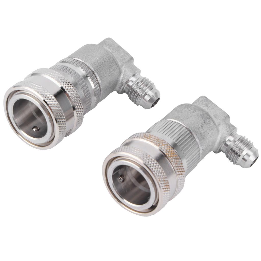 2PCS MFL1/4in Ball Lock Trennen Edelstahl Fass Armaturen Schnell Kupplung Brau Zubehör