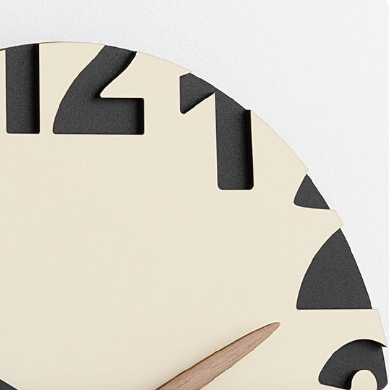Modern Wall Clocks Wood Minimalist Elegant Aesthetic Clocks Unusual Stylish Watch Home Living Room Wall Decoration Ornaments