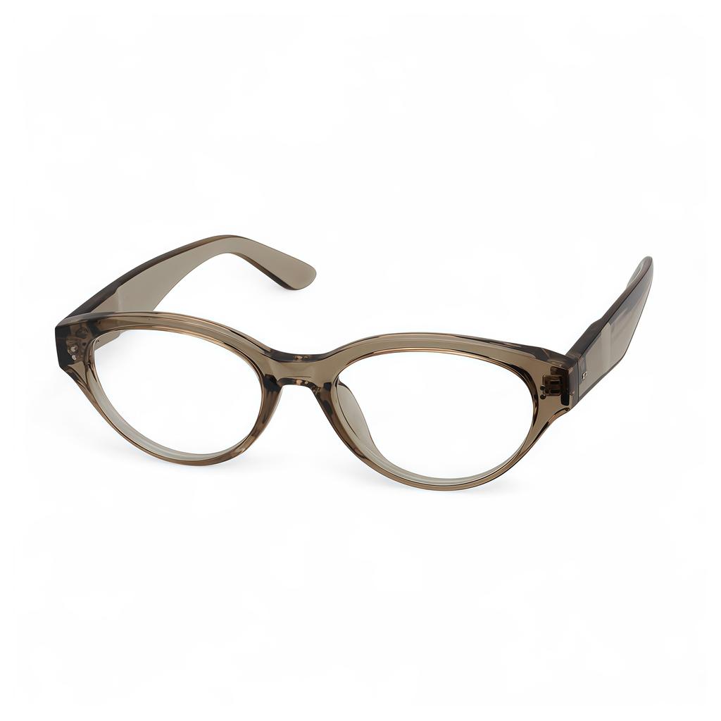 Adije Veka (Kakhi) La1045 Horn-Rimmed Eyeglasses