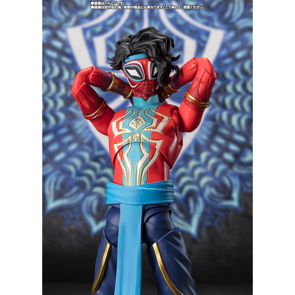 TAMASHII NATIONS Spider-Man Across the Spider-Verse Spider-Man India S.H.Figuarts Action Figure 15 cm