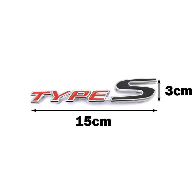 MPC4 OTOKIT 3D Metal Car Front Grill Emblem Auto Grille Badge For Honda Type S Sport Logo Civic Accord Crv Hrv Car Accessories