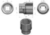 Hexagonal socket 3/4". 41 . CrV50BV30. DIN 3124. Waryński