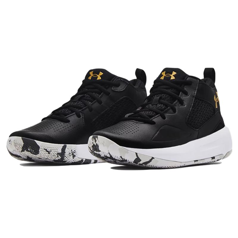 Under Armour Lockdown 5 'Black White' Sneakers 3023949-003