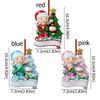 New Lantern Christmas Keepsake Pendant Snowman Resin Christmas Hanging Ornaments Holiday Xmas Tree Baby First Christmas Ornament