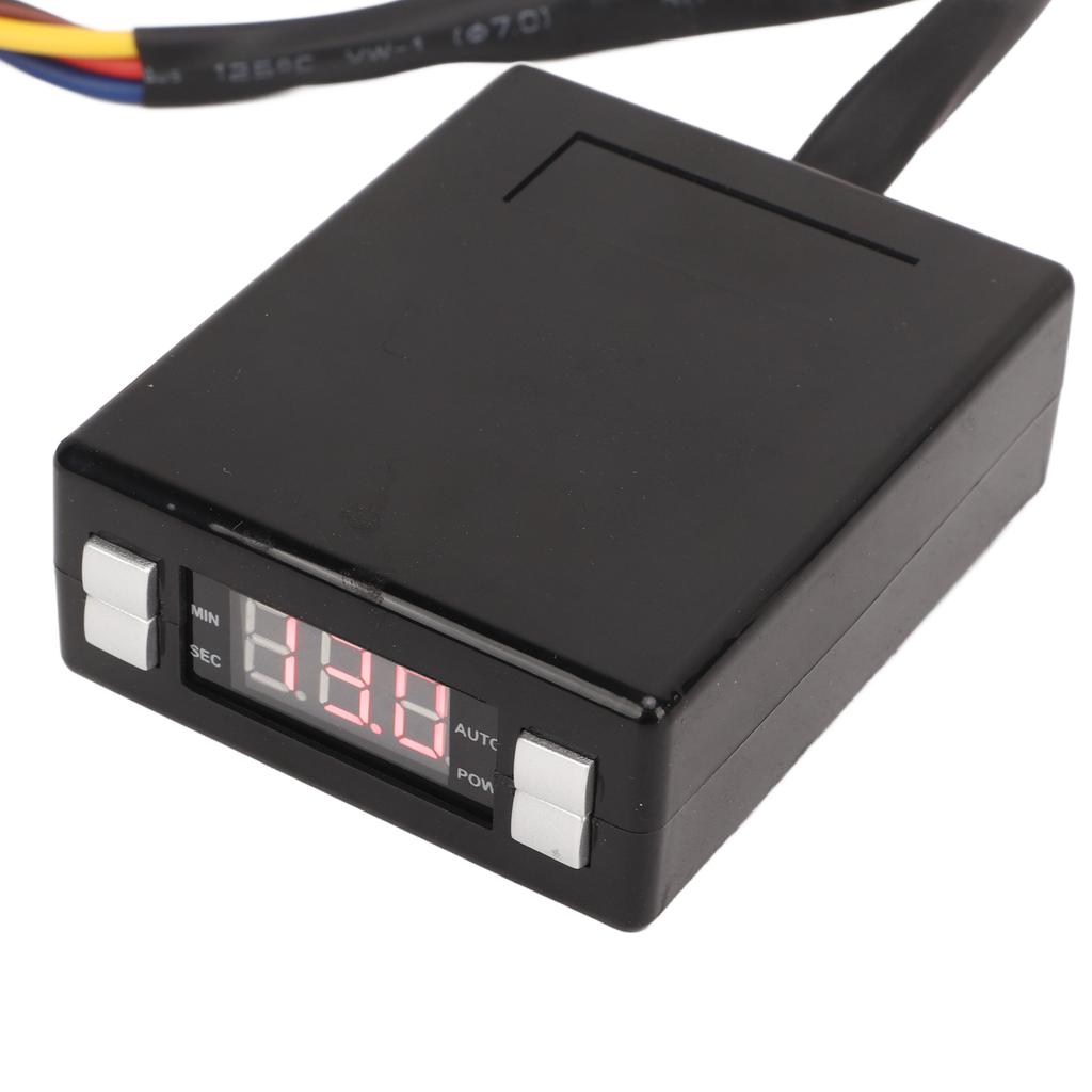 Auto Turbo Timer LED Digital Display Programmable Universal Turbo Flameout Protection for Modification