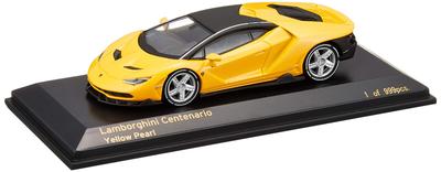 Kyosho CARNEL Lamborghini Centenario Yellow Pearl Finished Product 1/64