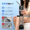Portable Washlet Bidet Set IPX6 Water Pressure Ideal for Travel and Emergency Charging Includes USB Cable Water Bottles Nozzle and Dedicated Storage