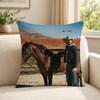 Singer RRiley GGreen Cushion Cover Soft Short Plush SkinFriendly Cushion Case for MultiScene Use