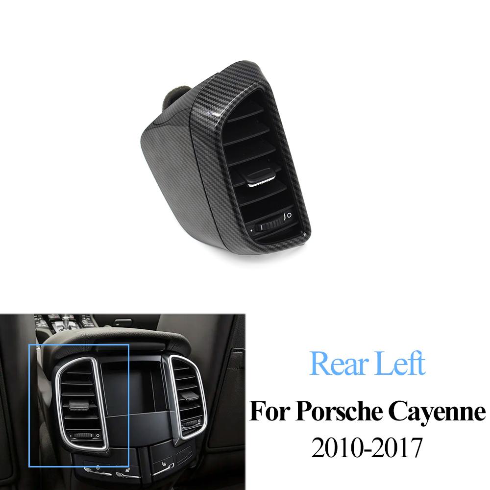 Carbon Vorne Links Rechts Zentrale Hinten Klimaanlage AC Vent Grille Outlet Komplette Baugruppe Für Porsche Cayenne 7P5