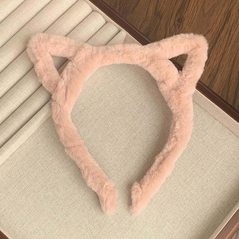 Women's Cat Ear Headband 2025: Versatile Autumn-Winter Hair Accessory for Outings & Face Washing