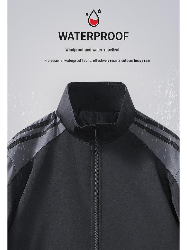 Men's 2025 Autumn Stand Collar Windproof Bomber Jacket