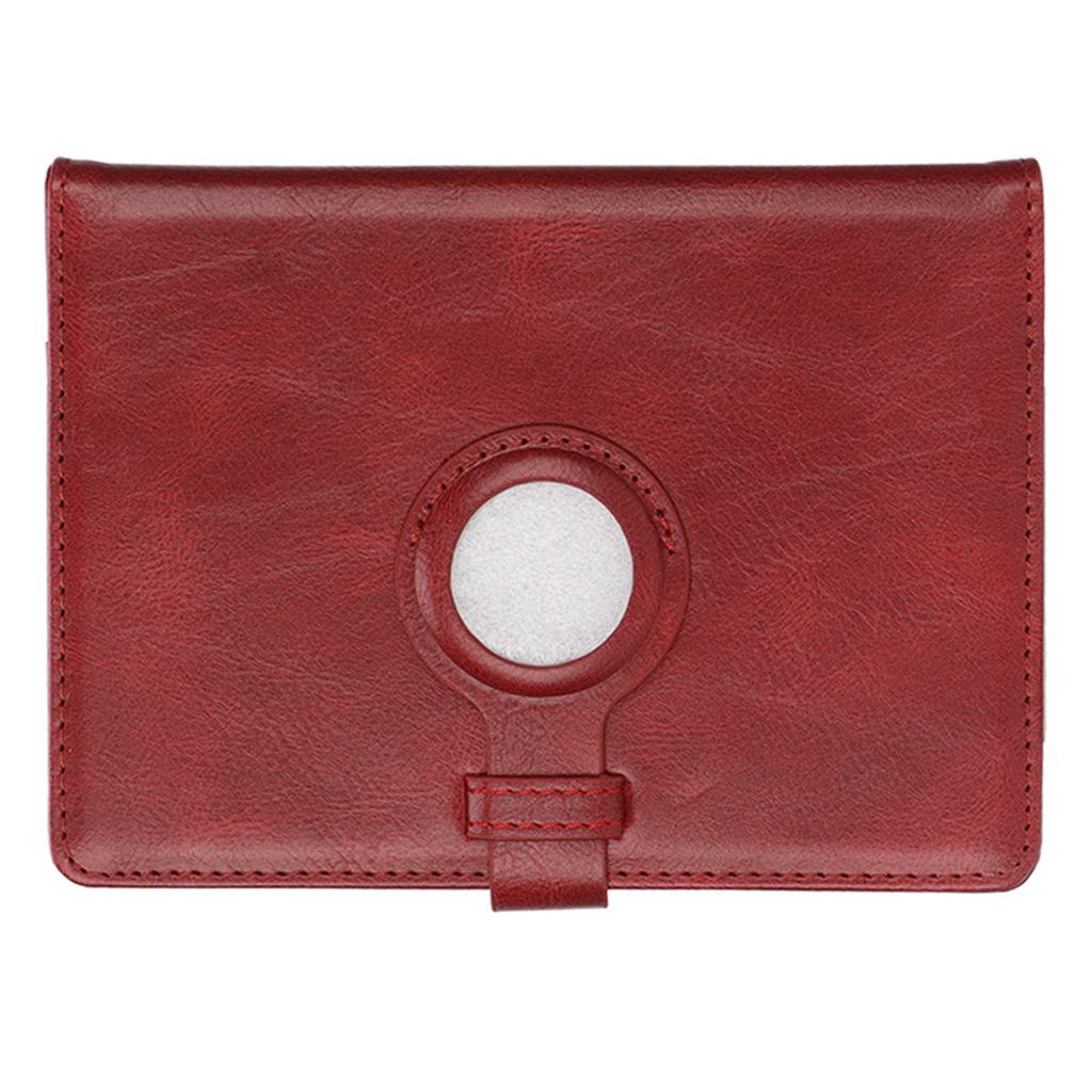 Тримач для паспорта з ПУ-шкіри, багатофункціональний, великої місткості, портативний гаманець-обкладинка для паспорта для ділових поїздок та подорожей