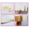 3D Foam Wall Stickers Self Adhesive Waterproof Baseboard Wallpaper Border Wall Sticker Living Room Bedroom Home Wall Decorations