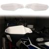 Motorcycle Handguard Accessories Handguard Extensions Hand Guard Windshield For Honda Transalp 750 XL750 XL 750  (White )
