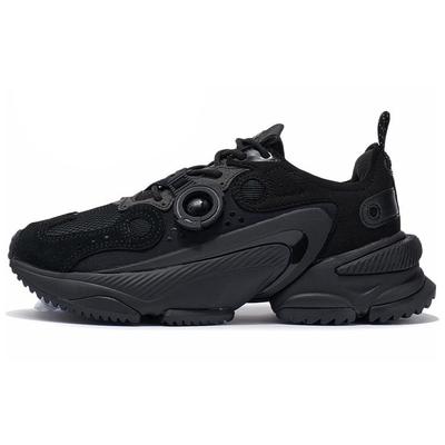 Li Ning Nebula M1 Klassische Dämpfung Atmungsaktiv Thermisch Niedrig geschnitten Freizeitschuhe Damen Schwarz AGCR226-1