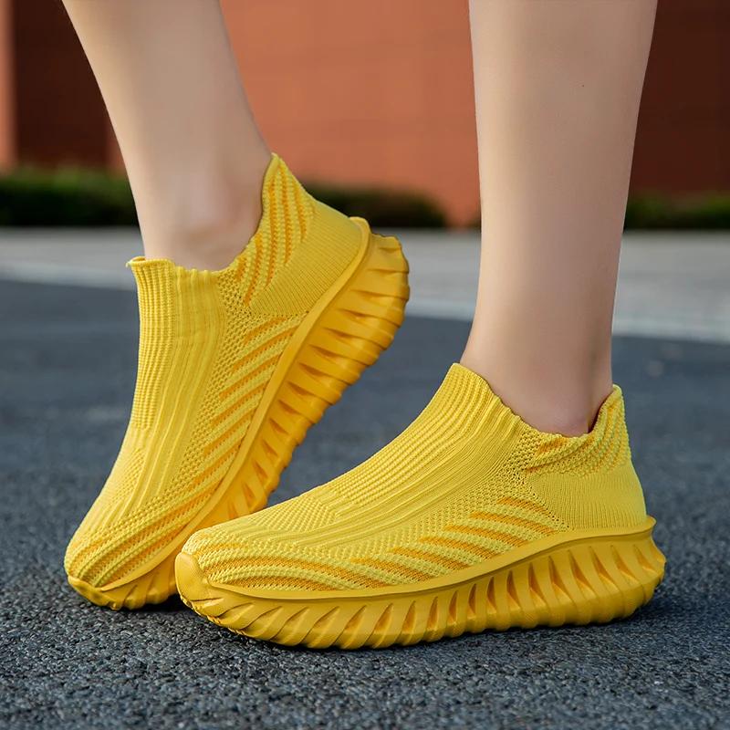 Fashion Women's Running Shoes Lightweight, Anti Slip Shock-absorbing Sports Shoes Men's 2025 Summer New Item Tennis Female Skateboard