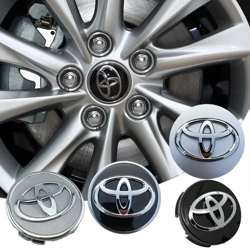 2026 Nowe Do Toyoty 4 szt. 57/62mm Do Samochodu Toyota Koło Koła Piasta Środkowa Nakładka Znak C-hr Prado Rav4 Yaris Hilux Prius Avensis Coroll
