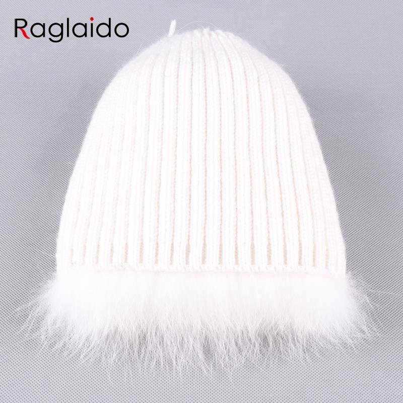 Real Fox Fur Hats Russian Women Knittd Cap Brand High Quality Hand Sewing Winter Beanies Natural Fur Snow Hat