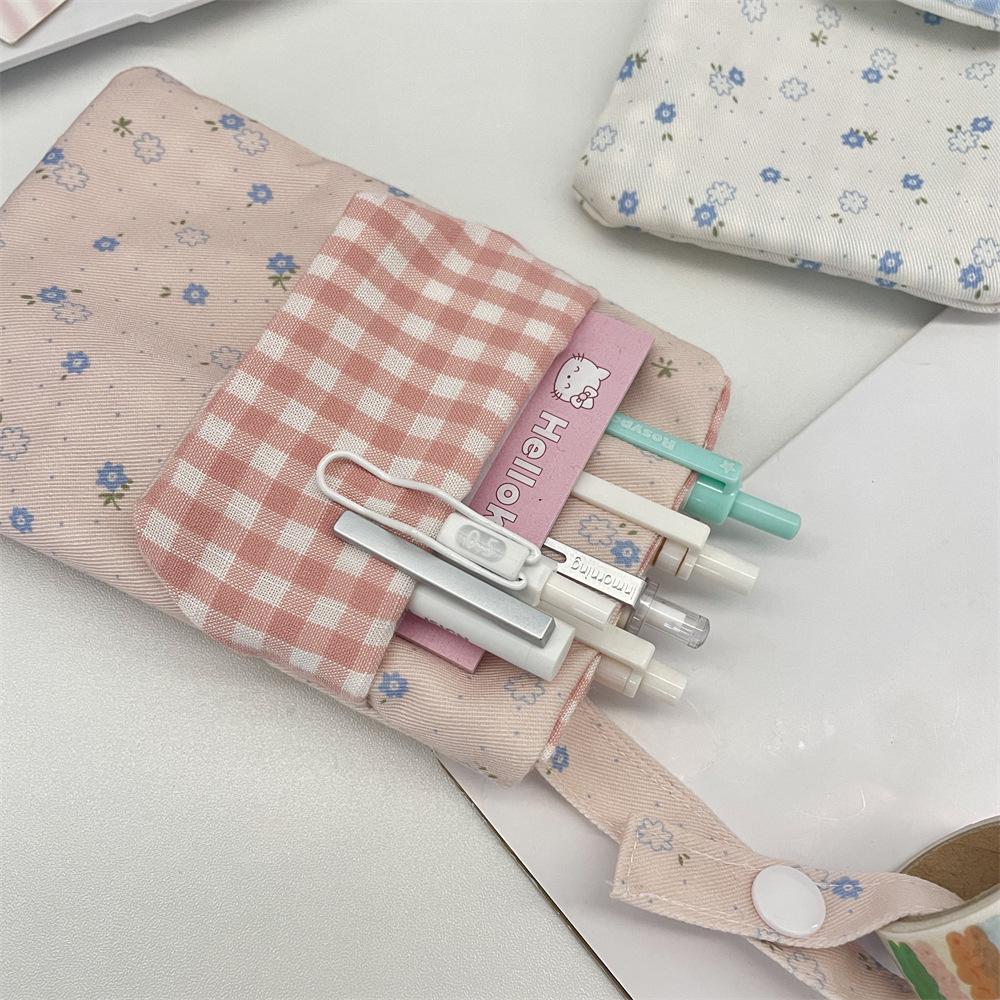 Multi-purpose Double Layer Large Capacity Nurse Pen Holder Case with Pen Clip