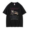 All I Need To Know about Life I Learned From My Cat Graphic Tshirt Unisex Women Cotton Oversized Tshirt Unisex Kawaii Cute T Shirt