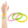 Neon Colorful 80s Disco Bracelets 3pcs.