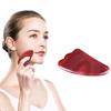 Red Onyx Gouache Scraper Guasha Jade Massager For Face Natural Gouache Stone Gua Sha Scraper Facial Massage Tool Face Scraper
