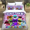 3D Print Anime Smiling Animals CATNAP DOGDAY Bedding Set Brand New Cool Anime Quilt Cover Pillowcase Cute Cartoon Children Gift