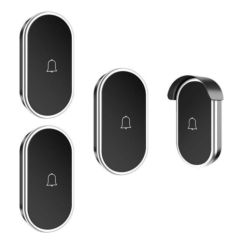 Long-Range Wireless Digital Doorbell: Waterproof, Music-Chime, One-to-Three AC Home System for Cross-Border Use
