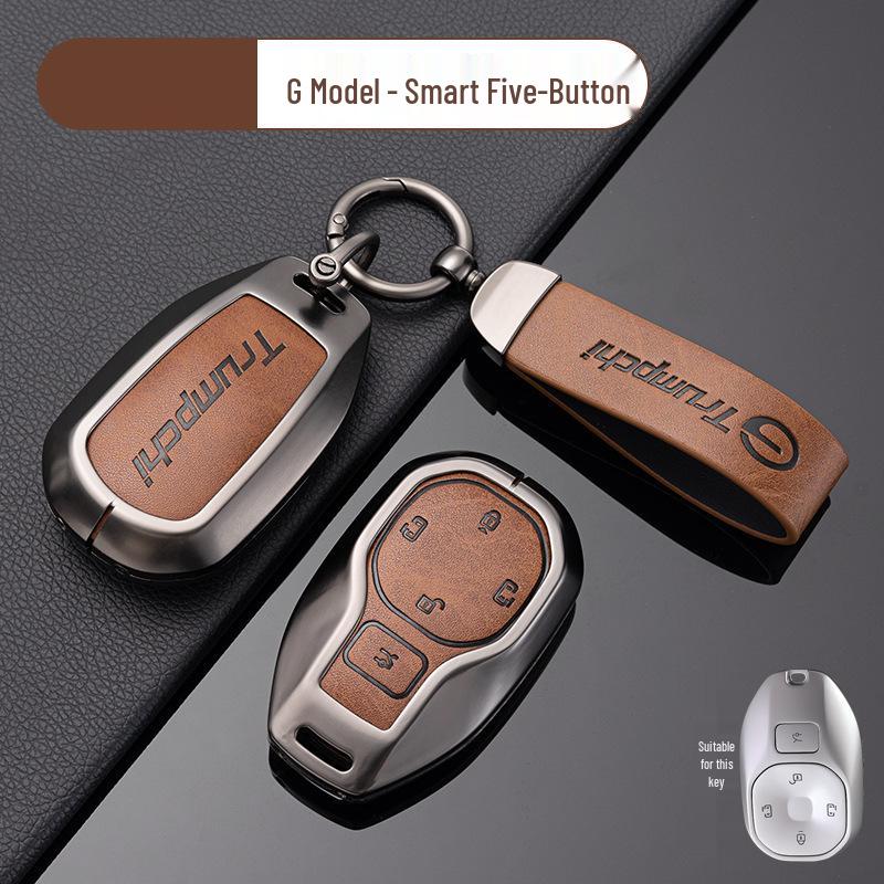 Metall-Schlüsselanhänger Kompatibel mit Trumpchi GS4, GS3, GS5, GA6, GA3, GA4