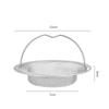 2/4PCS Stainless Steel Kitchen Sink Filter Kitchen Garbage Food Residue Dishsink Filter With Handle Metal Sink Strainer