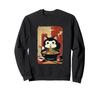Lucky Ramen Soup Cat Lucky Charm Sweatshirt Maneki-neko