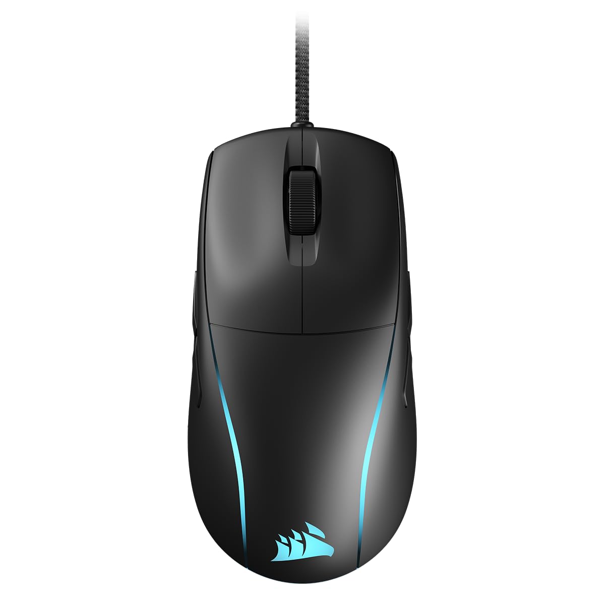 

CORSAIR M75 Lightweight RGB Gaming Mouse Ambidextrous 74g 26000 DPI iCUE Compatible with QUICKSTRIKE Button for FPS Black CH-930D010-AP чорний