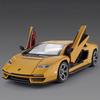 MeinAuto 1:Die-Cast Metall Lamborghini Countach LPI 800-4 Modellauto im Maßstab 1:24 - Weiß Sammleredition