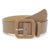 Trendy Square Clasp Belt for Women Durable PU Leather Strap Adjustable Fit Casual Formal Wear