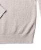 ADHOC Men'S Basic Round Neck Pullover Knit (Lt-Beige) (Hbalk92)