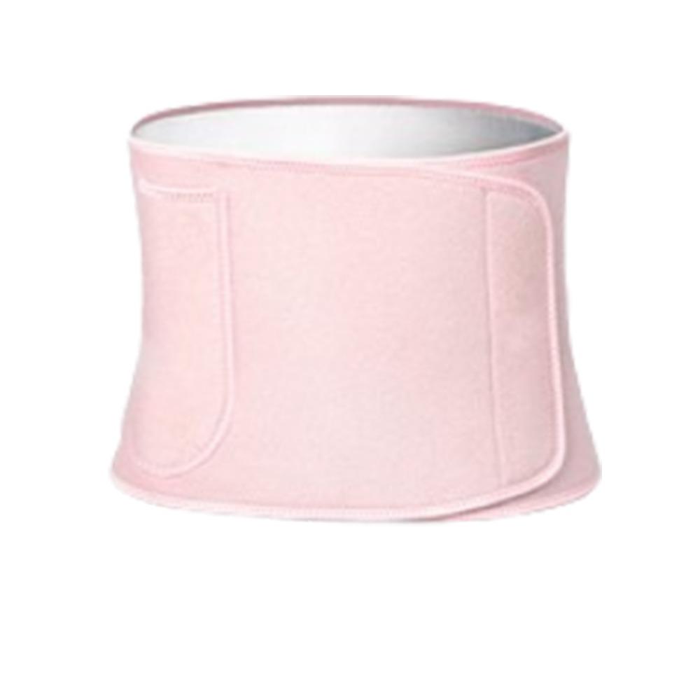

Adjustable Sports Waist Support Belt Sweat-resistant Lumbar Corset Rubber Fabric Pink-Silver ion