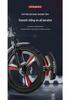 20/22-Inch Foldable Portable Bike with Variable Speed & Shock Absorption for Adults and Children