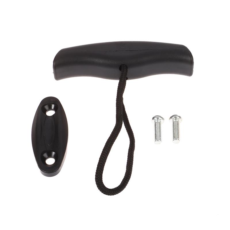 Universal Marine Kanu Kajak Pull Toggle Griff Beiboot Tragegriff T-Griff Mit Kordel Mit Schrauben Kajak Toggle Hand Pull Griff