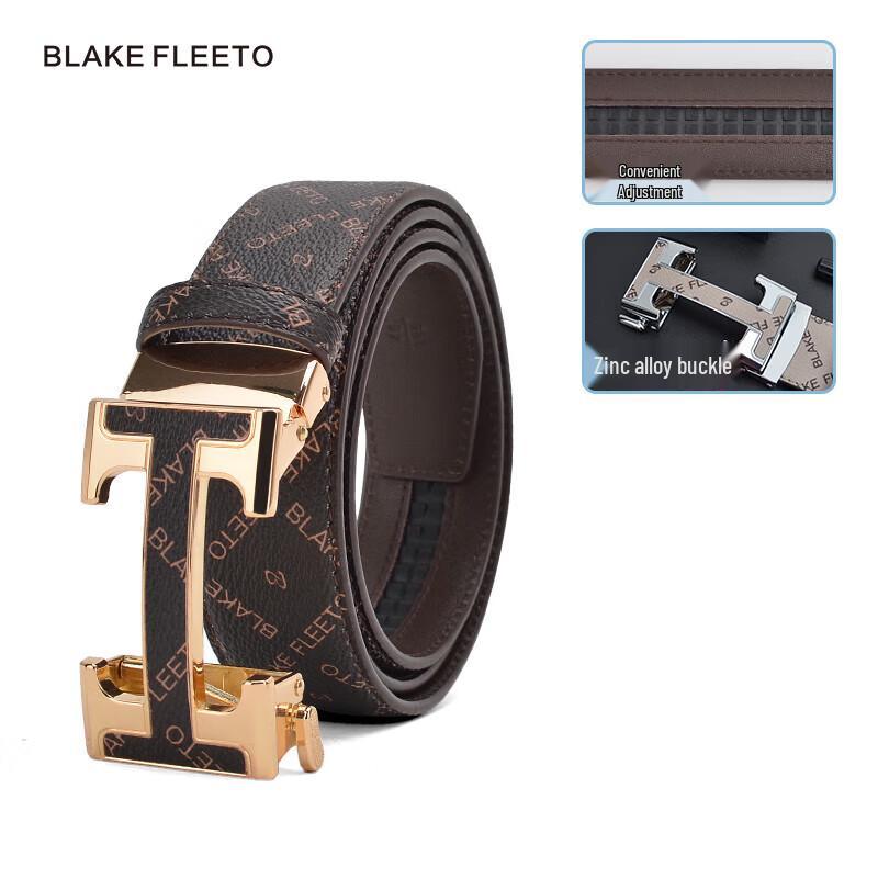 Мужской ремень BLAKE FLEETO с автоматической пряжкой 105cm