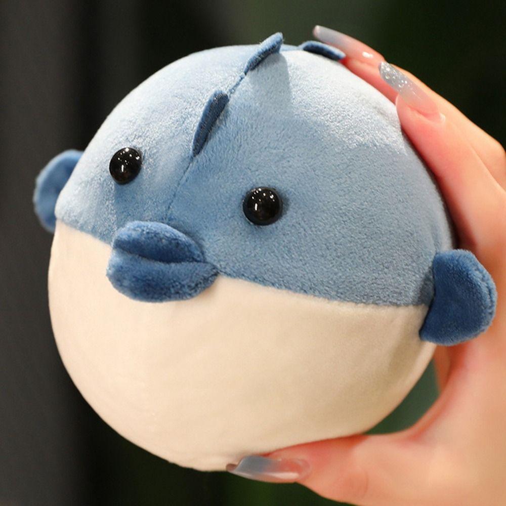 Gift Stuffed Toy Squeezes Doll Puffer Fish Plush Doll Decompression Doll Puffer Fish Plush Toy