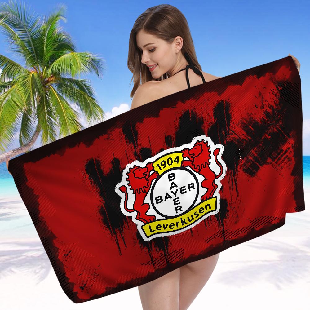 B-Bayer L-Leverkusen Microfiber Printed Beach Towel Mountain Climbing Yoga Beach Swimming Running Absorbent Soft Towel