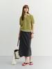 Deonseuteu Unisex Chunky Polo Knit_Udsw6B126_Olive