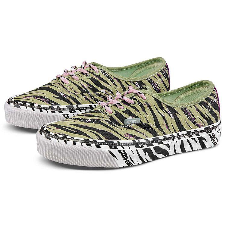 Vans Aries X OG Authentic LX Tiger Muted Unisex Sneakers Multi-Color VN0A4BV99QV