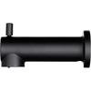 Kedra Tub Spout with Diverter, 6 Inch Slip-On Bathtub Spout, Replacement Tub Faucet with Pull-Up Diverter for 1/2" Copper Pipe, Matte Black