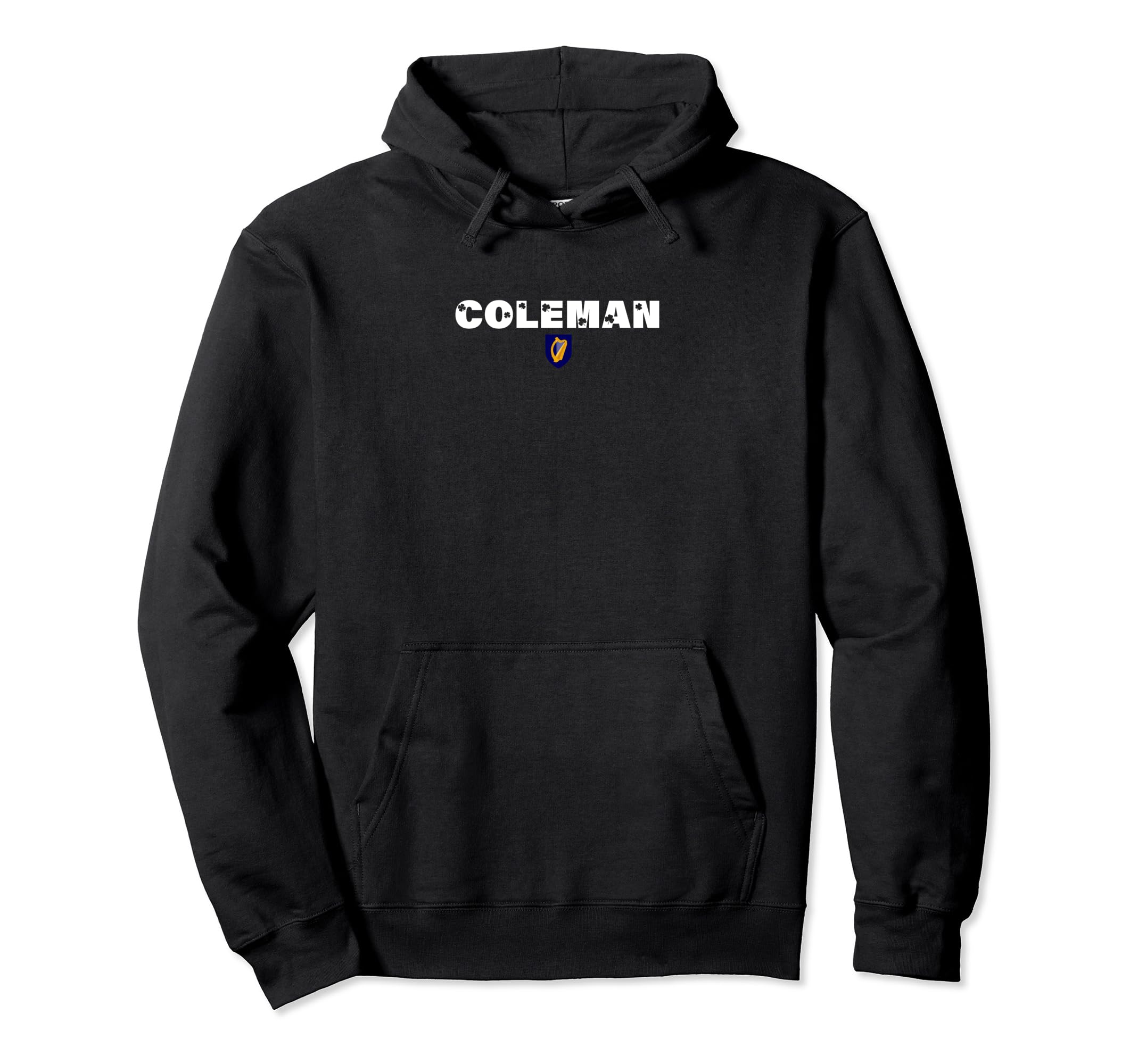 

COLEMAN Name Text Ireland Birthday Sports Ireland Hoodie