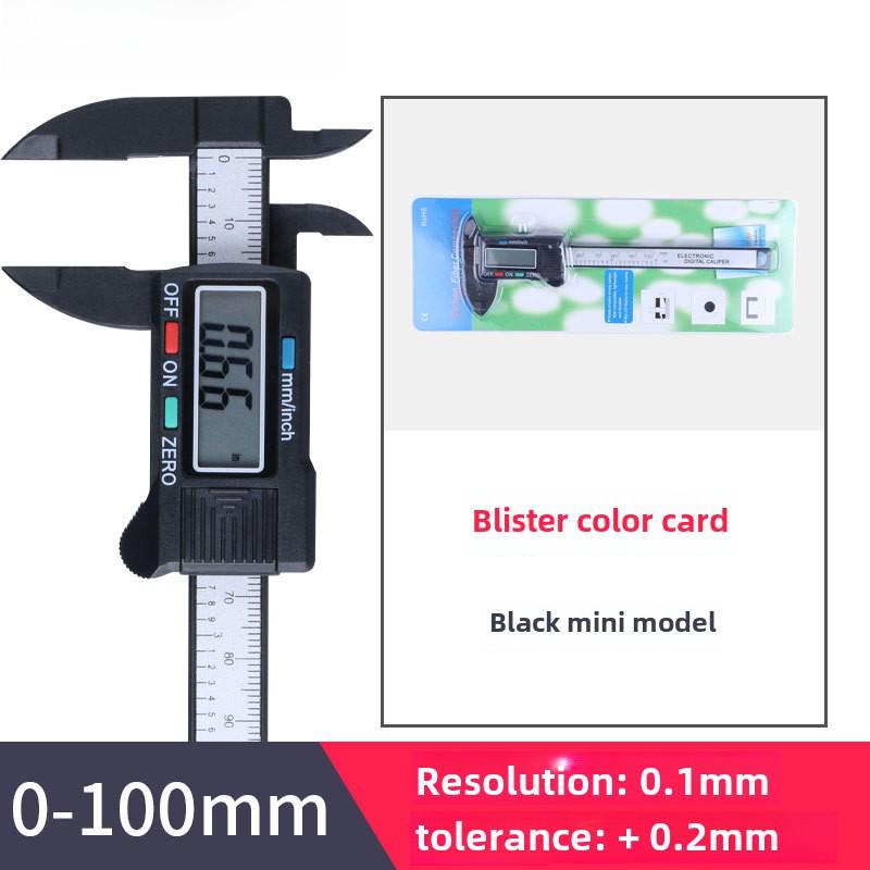 SYNTEK Mini Electronic Digital Vernier Caliper 0-150mm, All-Plastic Blister Pack