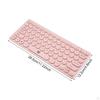 Wired Keyboard 78 Keys Convenient Mini Modern USB Plug and Play Silent Keystroke for Household