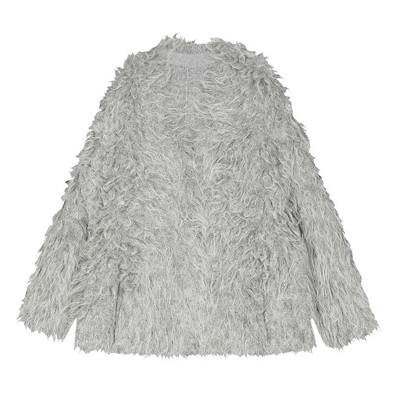 JNBY Women's Loose V-Neck Knitted Sweater