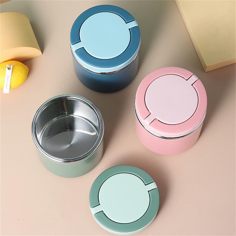 Thermos per Zuppa Contenitore per Alimenti Isolato Contenitore per Pranzo Bento Box per Alimenti Caldi Freddi Borraccia per Alimenti Acciaio Inossidabile Porta Pranzo con Manico